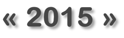 «&nbsp;2015 »