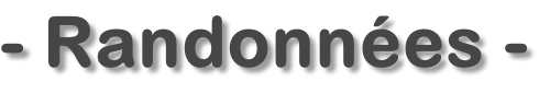 - Randonnées -