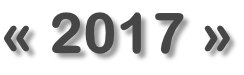 «&nbsp;2017 »