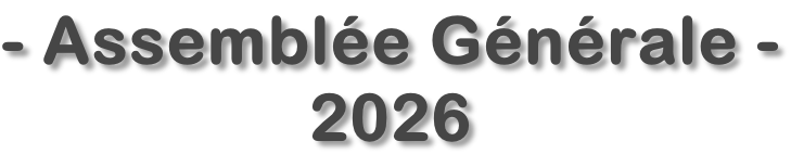 - Assemblée Générale - 2026